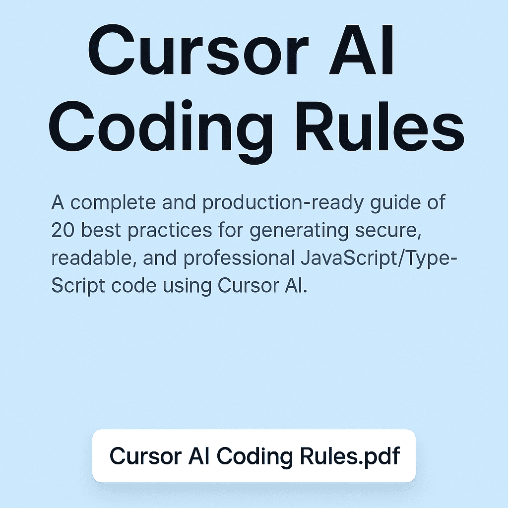 Cursor AI Coding Rules